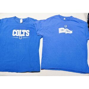 Lot Of Two NFL‎ Indianapolis Colts T-Shirts Mens XL